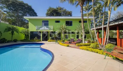 SOBRADO A VENDA EM INTERLAGOS BOLSÃO 5 SUÍTES 10 VAGAS 1.200M² TERRENO 500M² ÁREA ÚTIL
