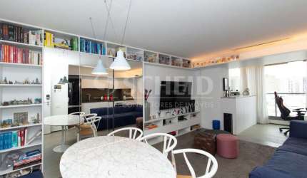 Apartamento Moema 62m2 mobiliado  uma suíte uma vaga
