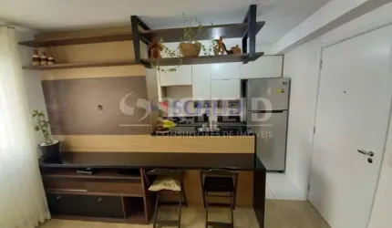 Apartamento de dois quartos a venda no Jardim Prudência.