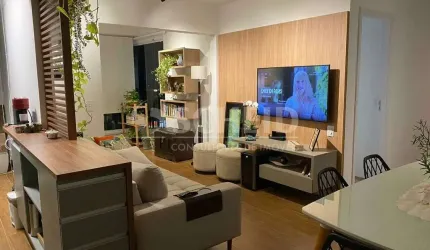 Apartamento  à venda no Alto da Boa Vista com 66m², 2 quartos e 2 vagas de garagem.