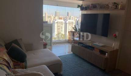 Apartamento à venda no Brooklin  1 quarto suíte 1 vaga lazer