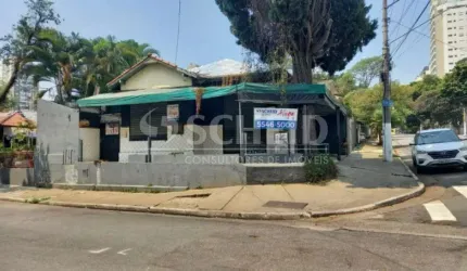 Casa  comercial  no Campo Belo - Área total 338 m² - localizado em esquina
