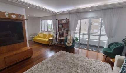 Apartamento à venda na Vila Mascote, 198m²  4 quartos, 3 suítes  e 3 vagas