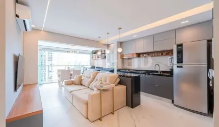 Apartamento a venda de 65,00m² útil, com 2 quartos e 1 vaga, no jardim Prudência - SP