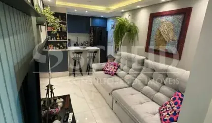 Apartamento a venda de 57,00m² útil, com 2 quartos e 2 vagas, no Jardim Prudência.