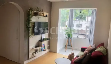 Apartamento à venda com 2 quartos 54m²  - 1 vaga no Brooklin