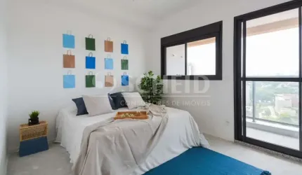 Studio á Venda no Brooklin com 27m², 1 quarto, 1 vaga.