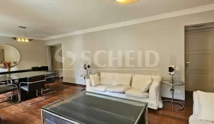 Locação em Moema mobiliado , 153m² , 04 dormitórios e 03 vagas
