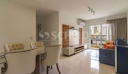 Apartamento para Locação no Brooklin, 74m², 2 Quartos sendo 1 suíte, Closet, Varanda e 1 vaga