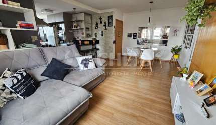Apartamento a venda com 80m², 2 dorms, 1 suíte, 3 W.C, 2 vagas, na Vila Mascote