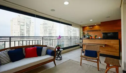 Apartamento a venda no cond. Domínio Marajoara com 3 suítes, 3 vagas + depósito, varanda gourmet!