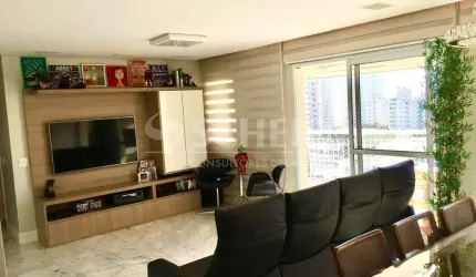 Apartamento a venda na Vila Mascote com 125m², sendo 3 suítes e 3 vagas