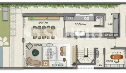 Condomínio de Casas Morumbi, 655m², 4 quartos, 4 suítes, closet, 4 vagas, 5 banheiros, sala, cozinha