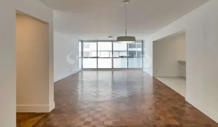 Apartamento à venda em Higienópolis - 160 m², 3 dormitórios, 2 suítes, lavabo, 2 vagas. Reformado.