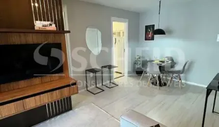 Apartamento á Venda no Morumbi com 55,60m², 2 quartos sendo 1 suíte, 2 vagas.