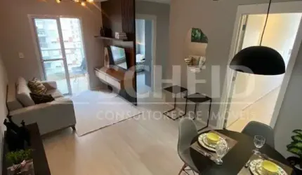 Apartamento á Venda no Morumbi com 55,60m², 2 quartos sendo 1 suíte, 2 vagas.
