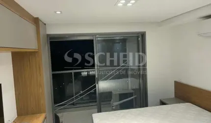 Studio Mobiliado  para alugar no Alto da Boa Vista - 27m² - Ar condicionado