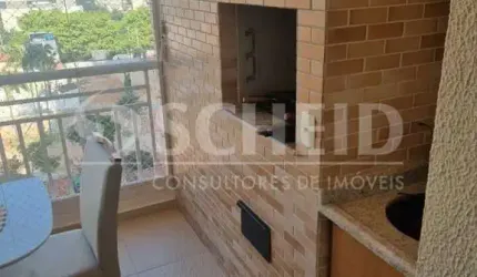 Apartamento para Locação no Bairro do Brooklin, SP - Com Varanda Gourmet
