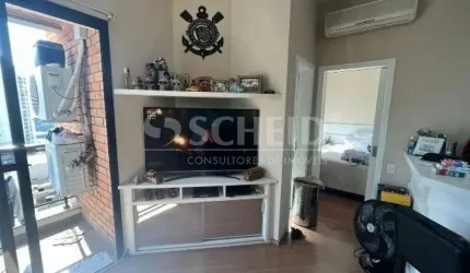 Flat mobiliado à venda com 40m², 1 quarto e 1 vaga