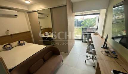 Studio á Venda no Brooklin com 27m², 1 quarto, 1 vaga.