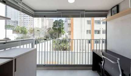Studio à venda no Be Urban Metrô Brooklin, no Brooklin. Duplex, 1 quarto, 1 vaga