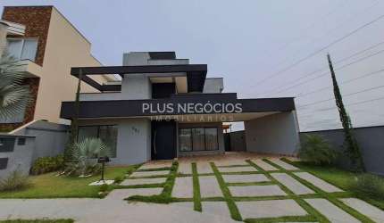Elegância e o Conforto em cada detalhe desta magnífica casa Térrea dos Seus Sonhos no Condomínio Ib