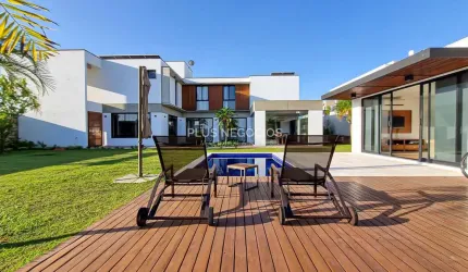 Sobrado em 2 lotes com 4 dorms, Alphaville Nova Esplanada 3, Votorantim - Estuda 100% em permuta