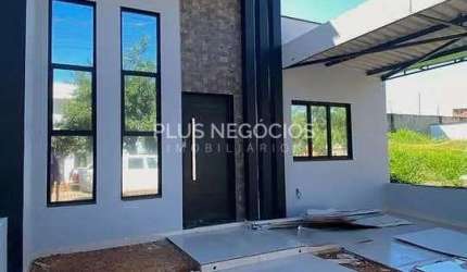 Casa Nova à Venda no Residencial Jardins, Sorocaba - 3 Dormitórios, Área Gourmet e Modernidade por