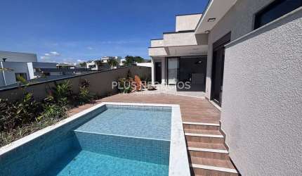 Casa Térrea Nova e Sofisticada com 4 Suítes no Alphaville Nova Esplanada 4 – 298m² de puro conforto