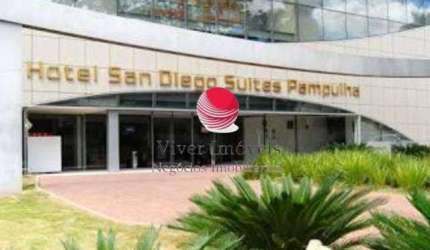 Apartamento com 1 quarto à venda na Avenida Otacílio Negrão de Lima, 1624, Pampulha, Belo Horizonte por R$ 280.000