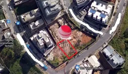 Terreno à venda na Rua Santo Onofre, 20, Manacás, Belo Horizonte por R$ 515.000