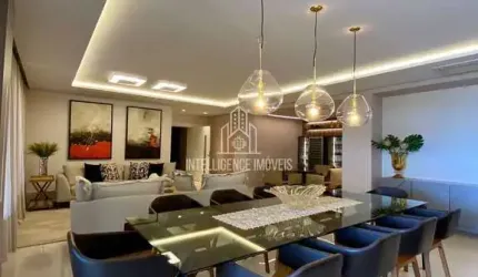 Apartamento à venda com 441m² de área privativa com 4 suítes na modalidade porteira fechada no Edif
