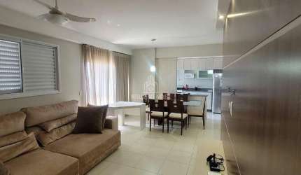 Apartamento mobiliado para locação com 02 quartos sendo 01 suíte,  Condomínio Residencial Alvorada,