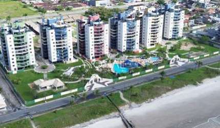 Apartamento com 2 quartos sendo 1 suíte no Resort Ilhas do Caribe, Matinhos