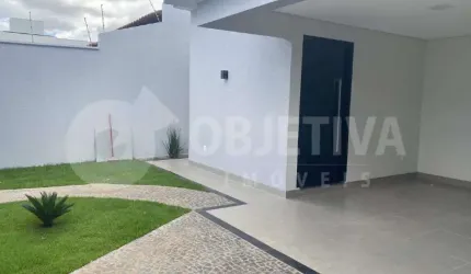 Casa Nova a venda no Bairro Minas Gerais em Uberlândia: Charme, Elegância e Conforto em Cada Detalhe!