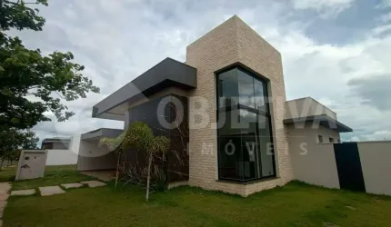Casa Térrea de Luxo A Venda com Integração Excepcional - Condomínio Arts Em Uberlândia