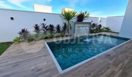 Espetacular e luxuosa! Casa nova térrea disponível para venda no Condomínio Jardins Genova