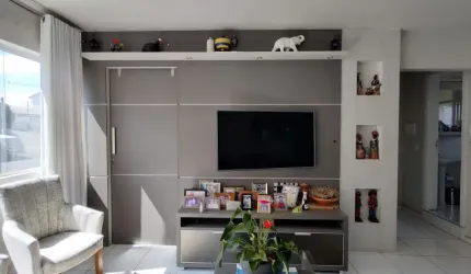 Excelente apatartamento mobiliado com 100 m² útil, com suíte