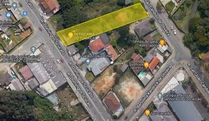 Excelente terreno COMERCIAL com 2 frentes  com 1314 m²  - Centro - Alm. Tamandaré