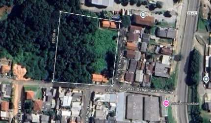 Excelente terreno de esquina, com 5 casas locadas - Roça Grande - Colombo