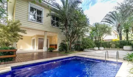 Casa em condomínio fechado com 5 quartos para alugar no Alto da Boa Vista, São Paulo , 710 m2 por R$ 39.100