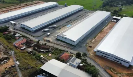 Galpão Novo,16.879 m²;cidade Gaspar-SC