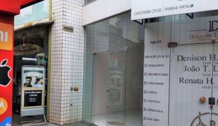 Sala comercial á venda na Avenida Tamandaré, na Zona 01 em Maringá