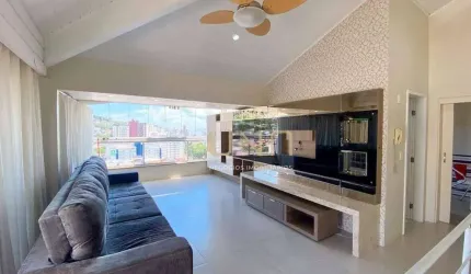 Cobertura com 3 dormitórios à venda, 162 m² por R$ 1.490.000,00 - Centro - Florianópolis/SC