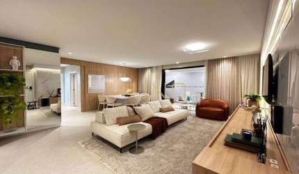 Apartamento com 3 dormitórios à venda, 107 m² por R$ 2.028.168,97 - Centro - Florianópolis/SC