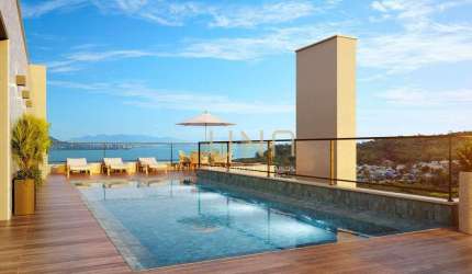 Apartamento com 2 dormitórios à venda, 65 m² por R$ 973.004,22 - Cacupé - Florianópolis/SC