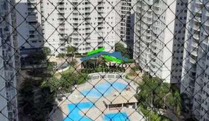 APARTAMENTO 2 DORMITÓRIOS ANDAR ALTO-AQUAPLAY-VISTA PISCINA-MARAPÉ - SANTOS