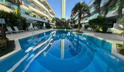 Apartamento à venda 3 suites pé na areia na Cachoeira de Bom Jesus