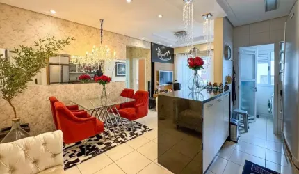 Apartamento mobiliado - Itacorubi - Florianópolis - Santa Catarina - SC - 2 dormitórios - 1 vaga