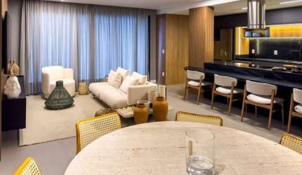 Apartamento mobiliado - 3 suítes - 2 vagas - Jurerê Internacional - Florianópolis - SC